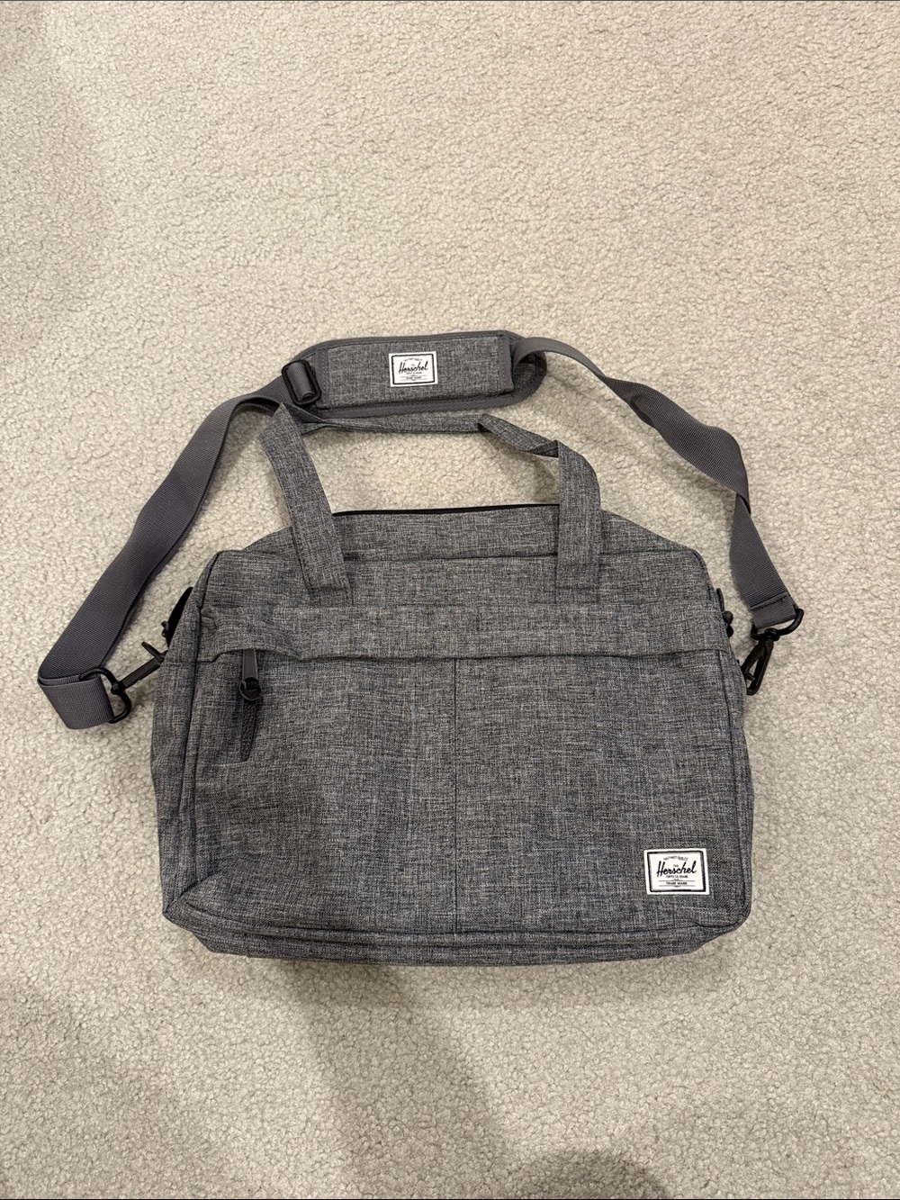 Herschel Supply Company Gray Messenger Laptop Bag
